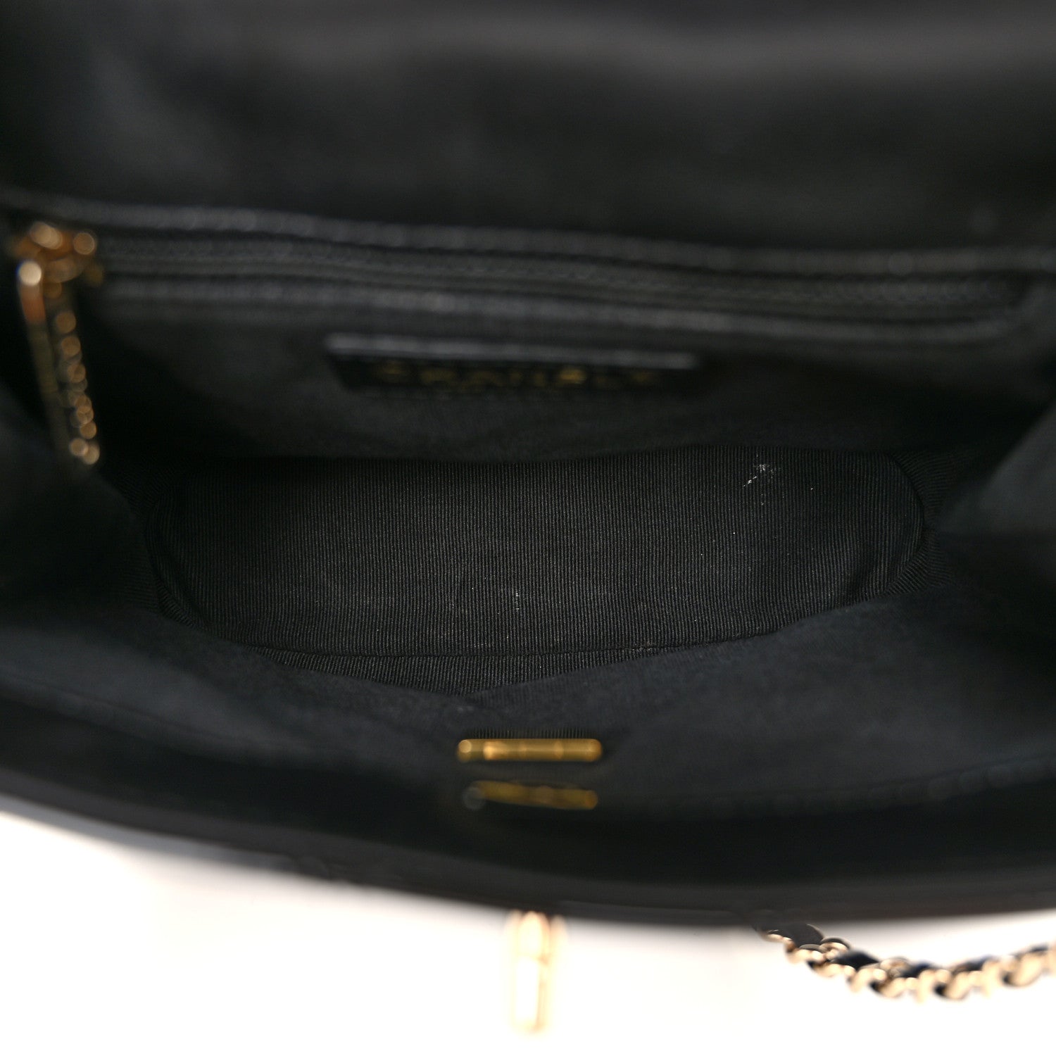 Chanel Patent Quilted Shiny Coco Small Flap Hobo Black 5 of 10