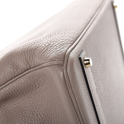 Hermes Togo Birkin 40 Gris Tourterelle 33 of 36