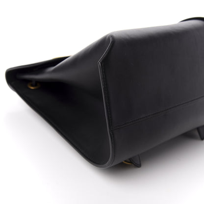 Gucci Calfskin Web GG Marmont Flap Chain Backpack Black 7 of 8