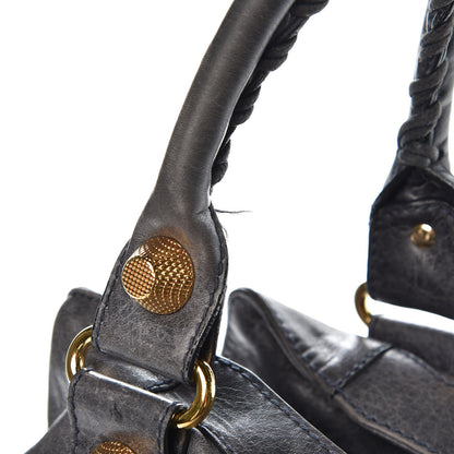 Balenciaga Chevre Giant 21 Gold Hardware Brief Anthracite 10 of 16
