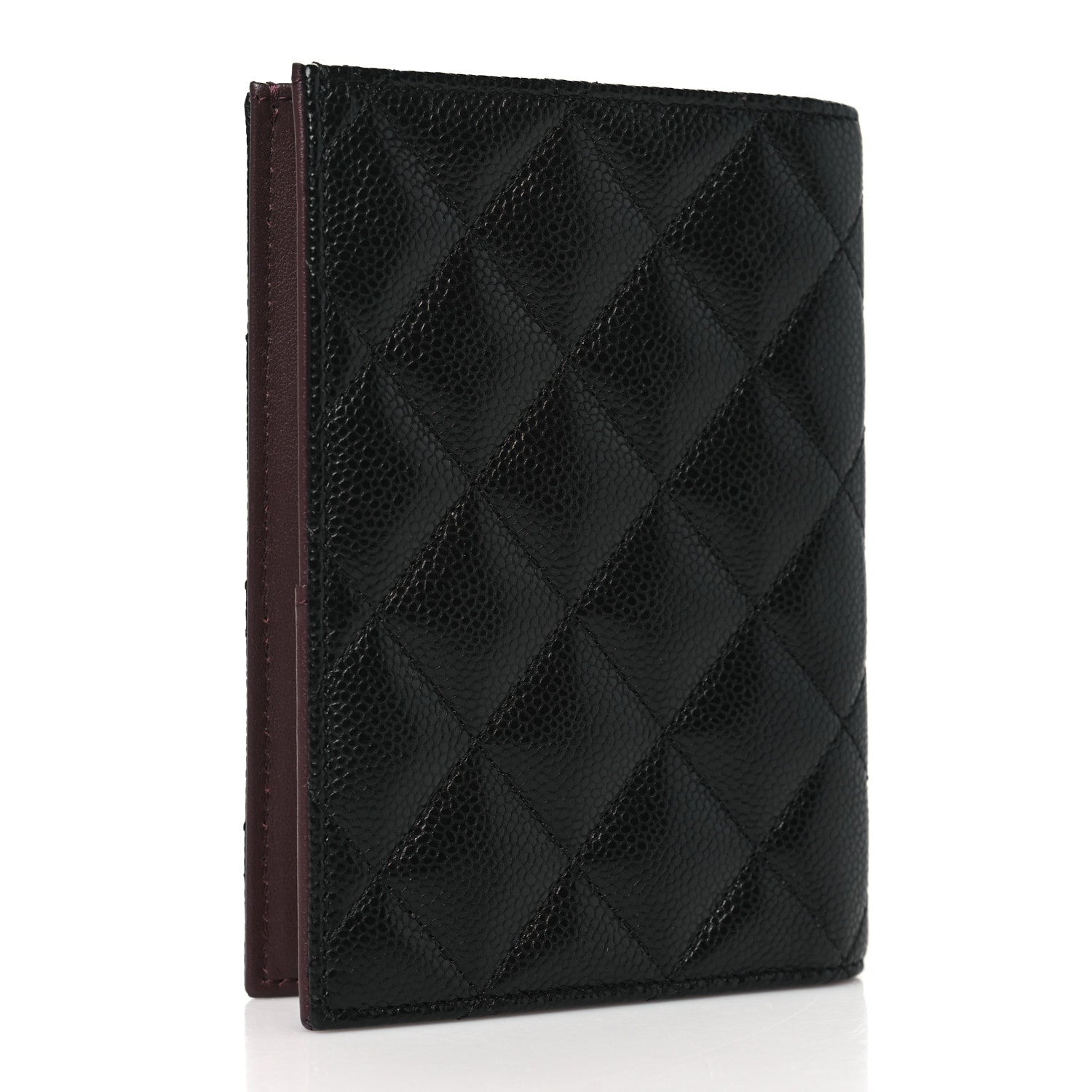 Chanel Caviar Quilted Passport Holder Black 3 of 9