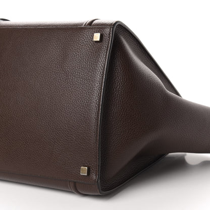 Celine Grained Calfskin Medium Phantom Luggage Brown 7 of 10