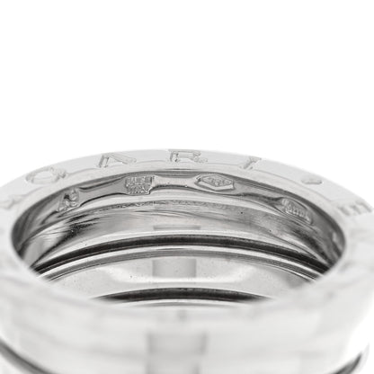 Bulgari 18K White Gold B.Zero1 Four-Band Ring 49 4.75 4 of 4