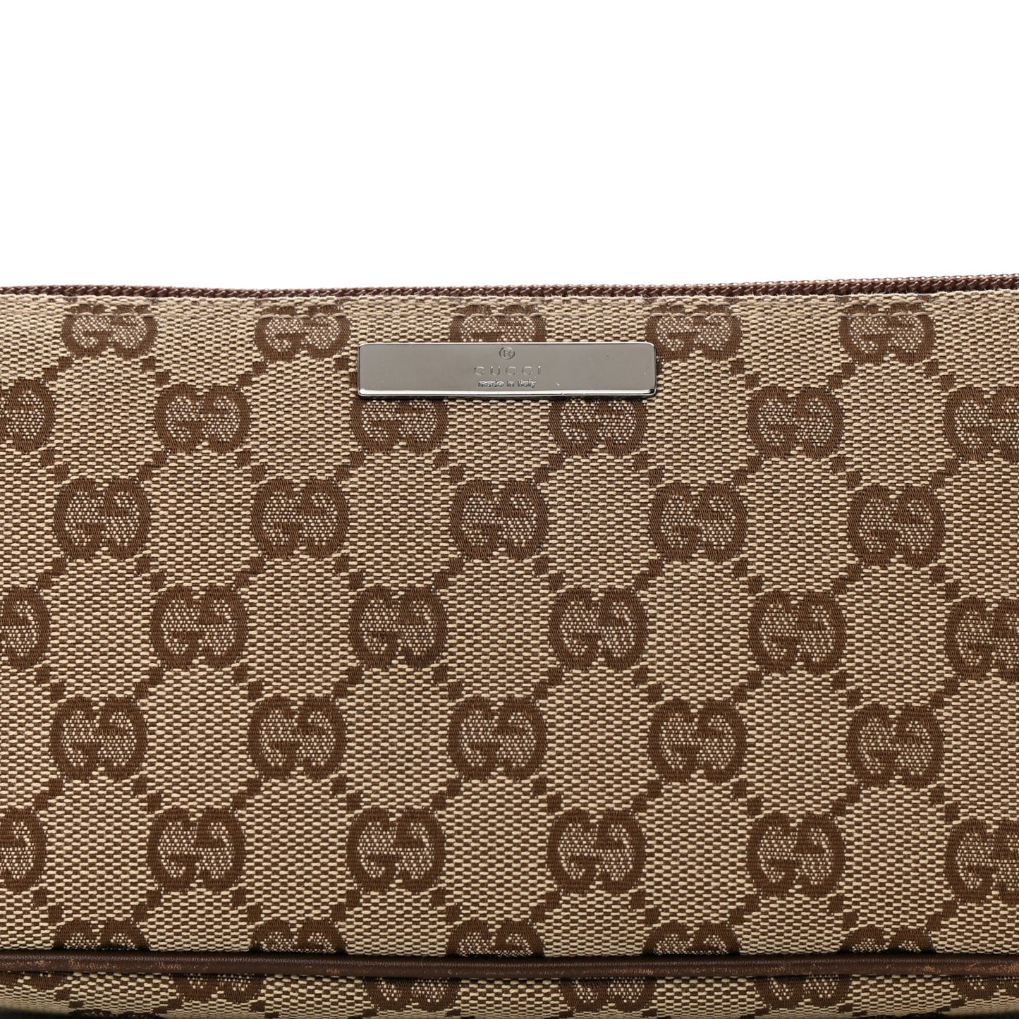 Monogram Boat Pochette Brown