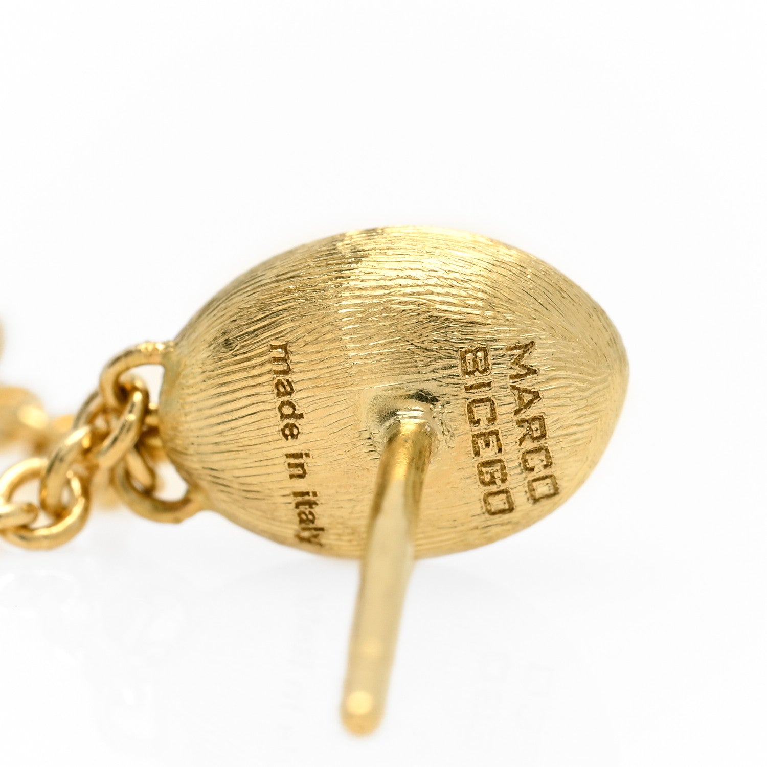 Marco Bicego 18K Yellow Gold Multi Gemstone Paradise Drop Earrings 4 of 4