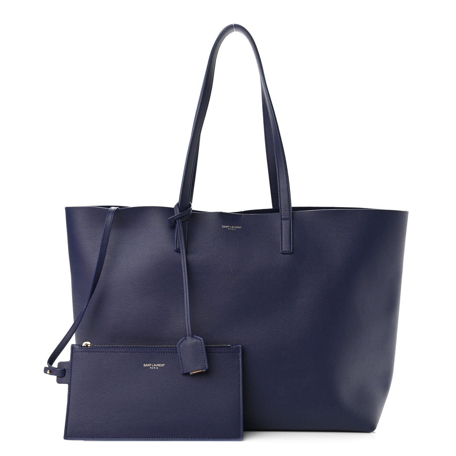 Saint Laurent Calfskin Large Shopping Tote Marinette 1 of 10