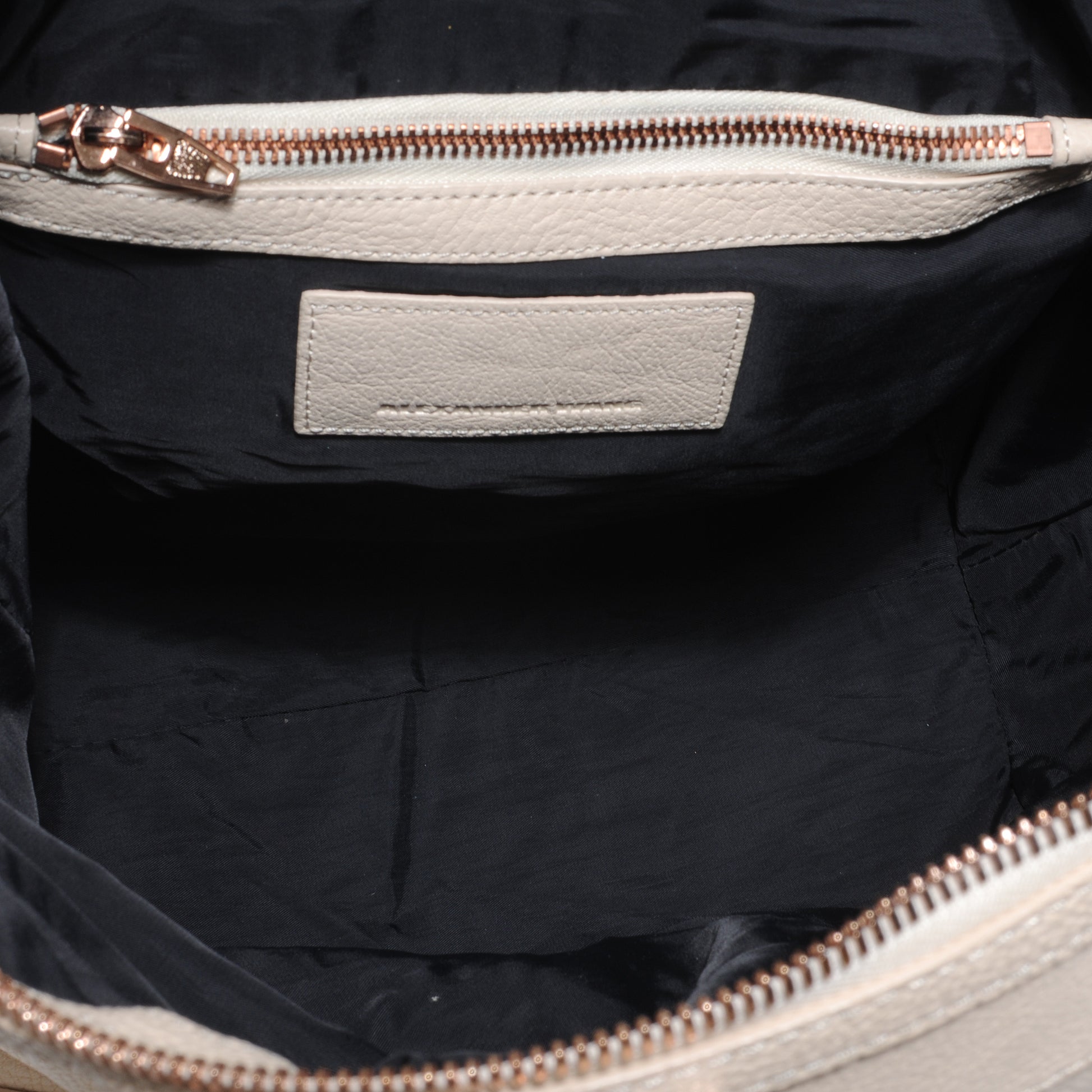 Alexander Wang Pebbled Calfskin Large Emile Eggshell 6 of 7