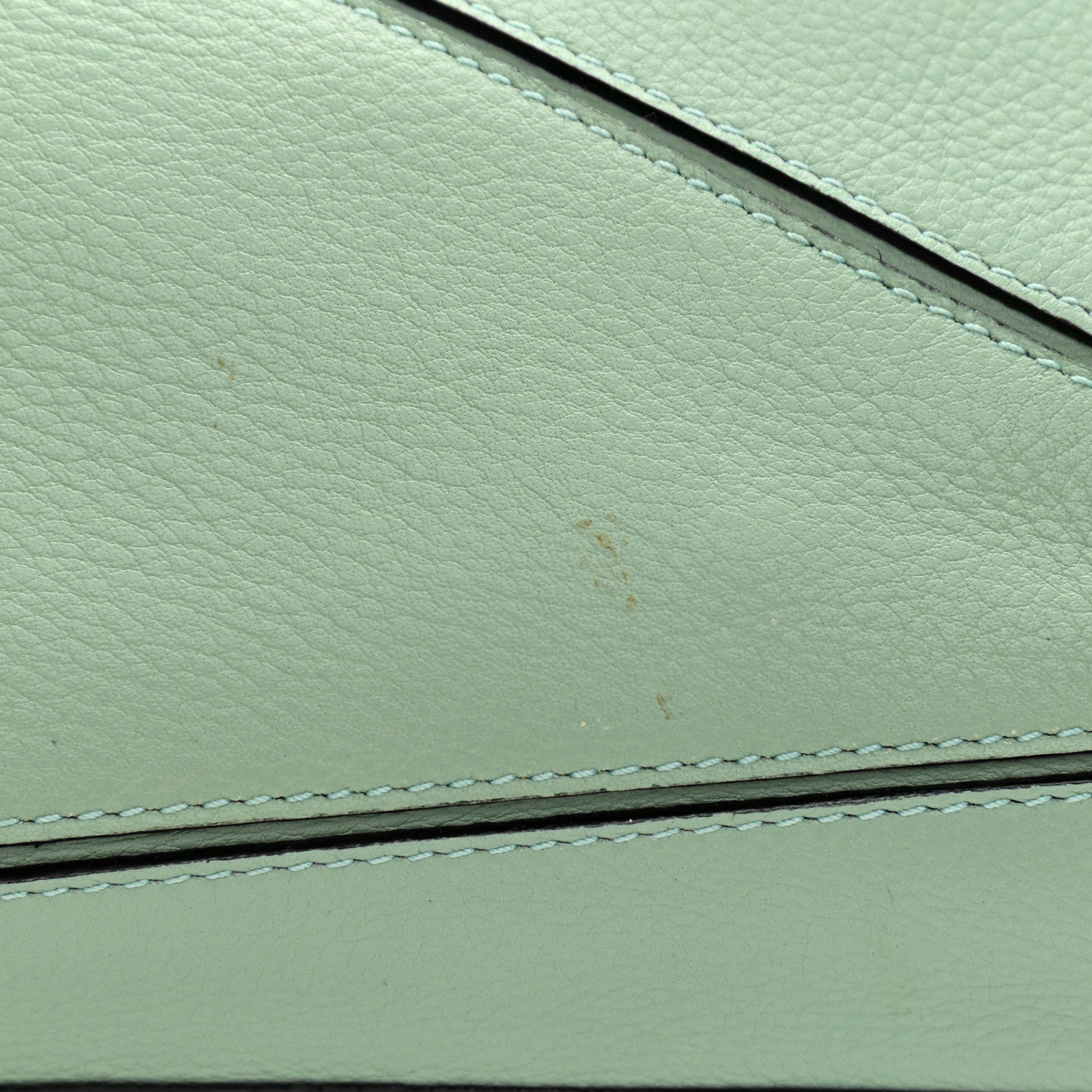 Loewe Calfskin Medium Puzzle Bag Sea Water Green 19 of 19
