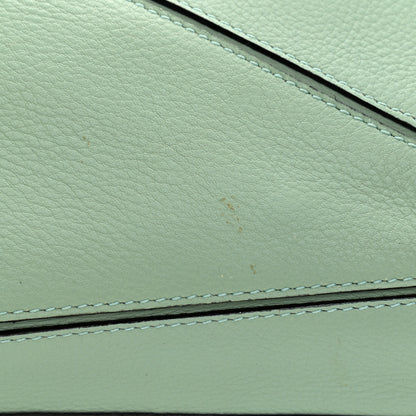 Loewe Calfskin Medium Puzzle Bag Sea Water Green 19 of 19
