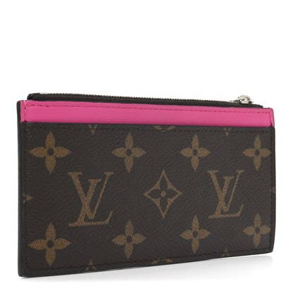 Louis Vuitton Monogram Calfskin Coin Card Holder Rose 3 of 6