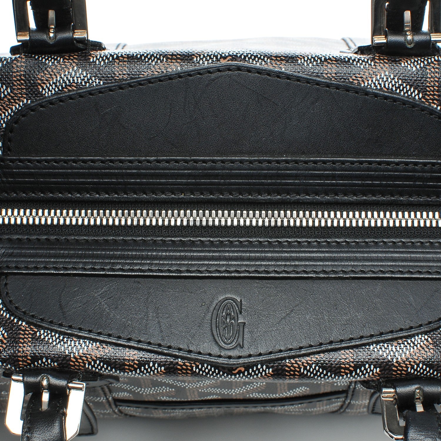 Goyard Goyardine Boeing 30 Black 7 of 8