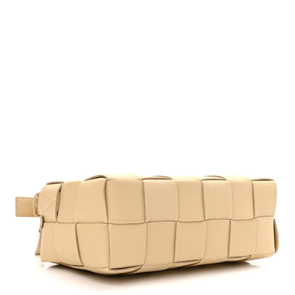 Bottega Veneta Grained Calfskin Maxi Intrecciato Cassette Crossbody Bag Porridge 4 of 9