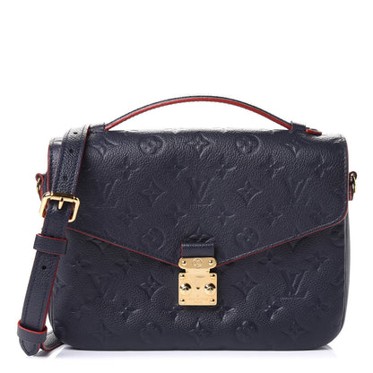 Louis Vuitton Empreinte Pochette Metis Marine Rouge 1 of 4