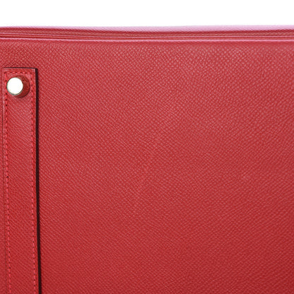 Hermes Epsom Birkin 35 Rouge Casaque 44 of 44