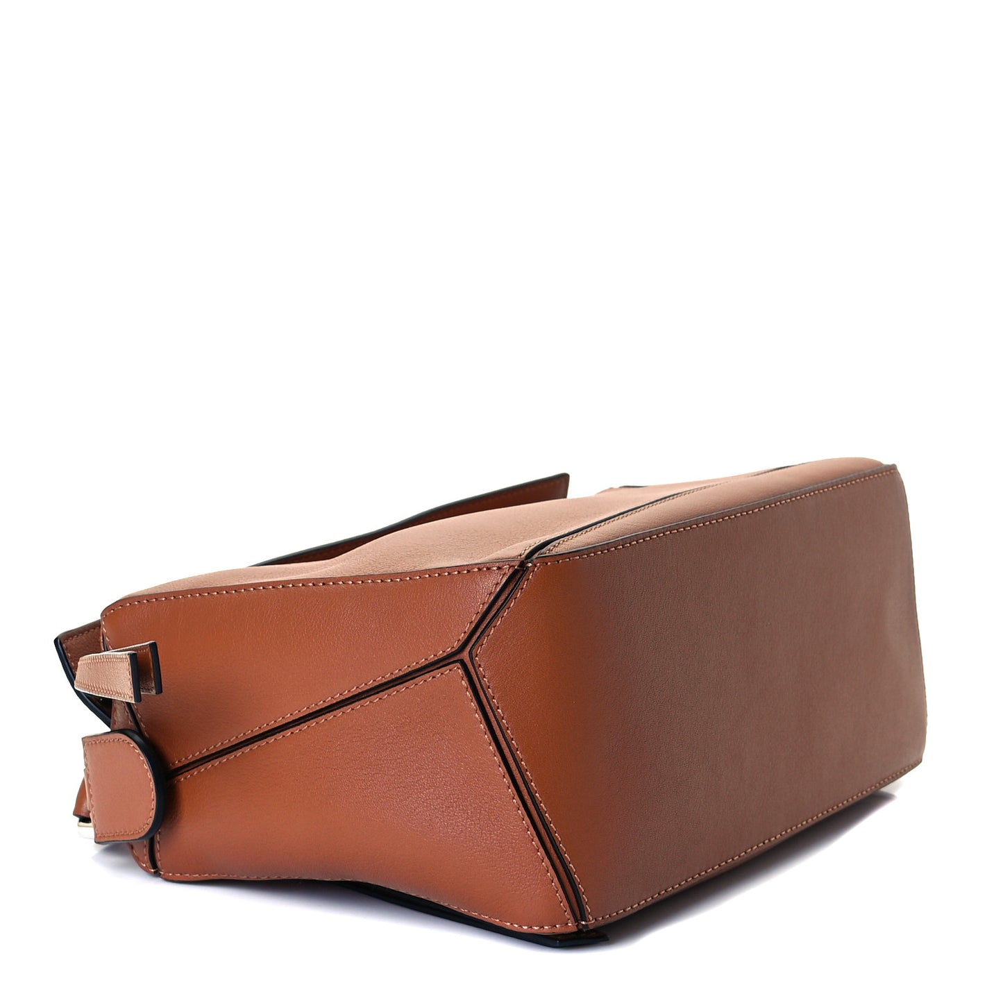 Calfskin Small Puzzle Bag Tan
