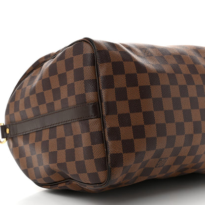 Louis Vuitton Damier Ebene Speedy Bandouliere 35 9 of 12