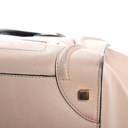 Celine Satin Calfskin Mini Luggage Powder Black 10 of 17