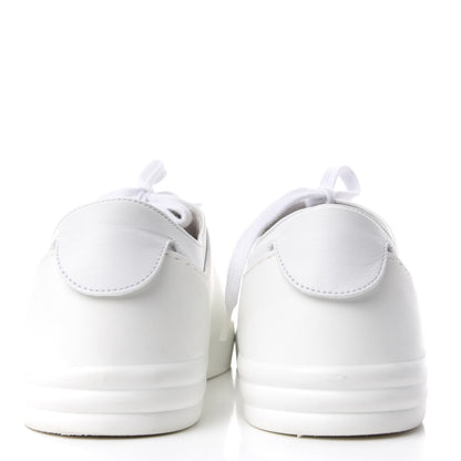 Chanel Calfskin Gum Womens CC Sneakers 40 White 7 of 11