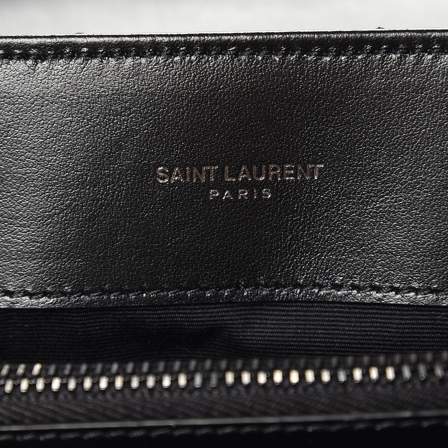 Calfskin Y Quilted Monogram Medium Loulou Chain Satchel Black