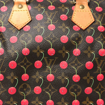 Louis Vuitton Monogram Cerises Speedy 25 7 of 12