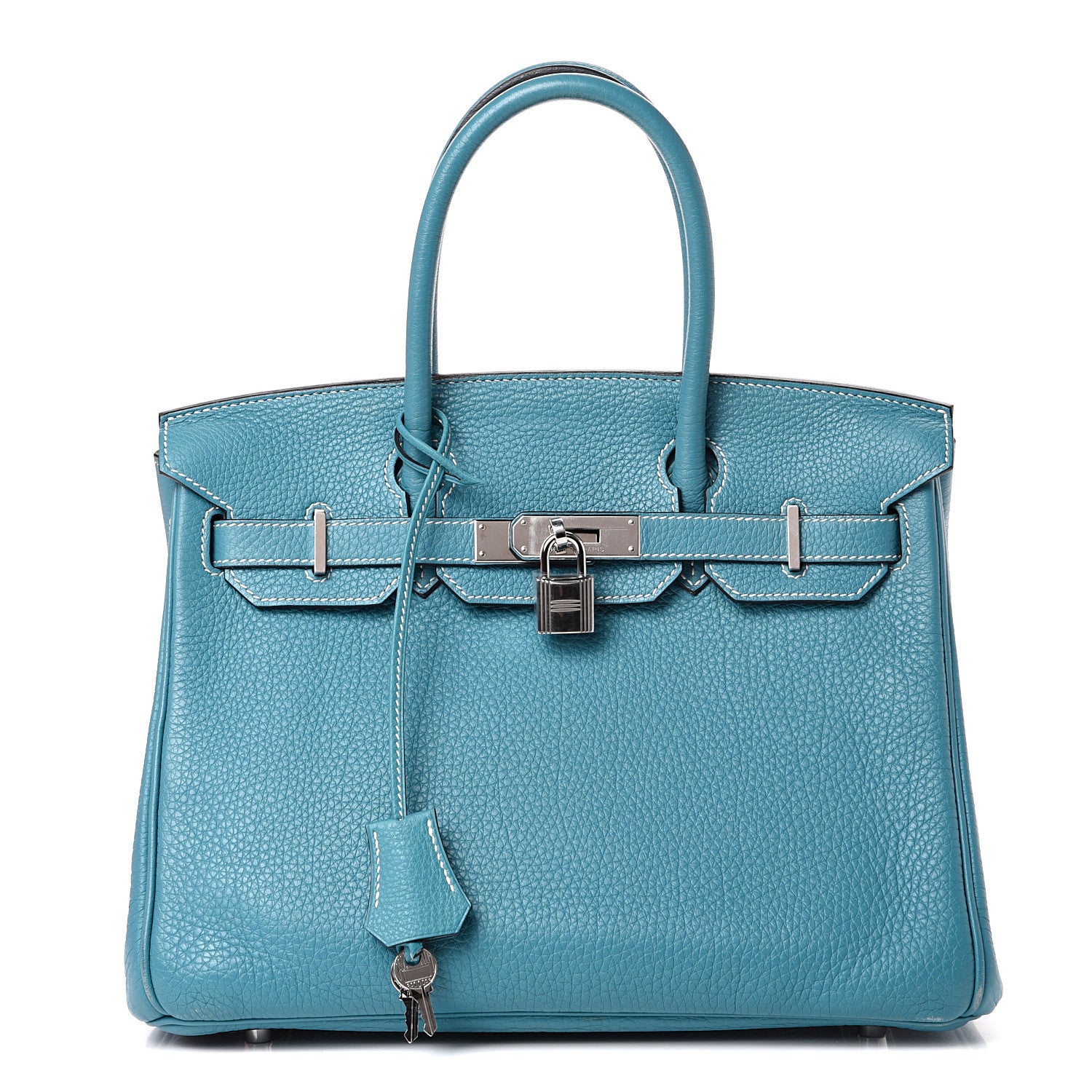 Hermes Togo Birkin 30 Blue Jean 1 of 19