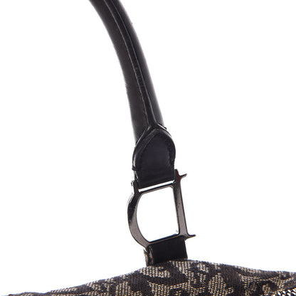 Christian Dior Denim Monogram Boston Navy 15 of 22