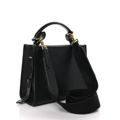 Tom Ford Calfskin Mini T Twist Top Handle Bag Black 3 of 11