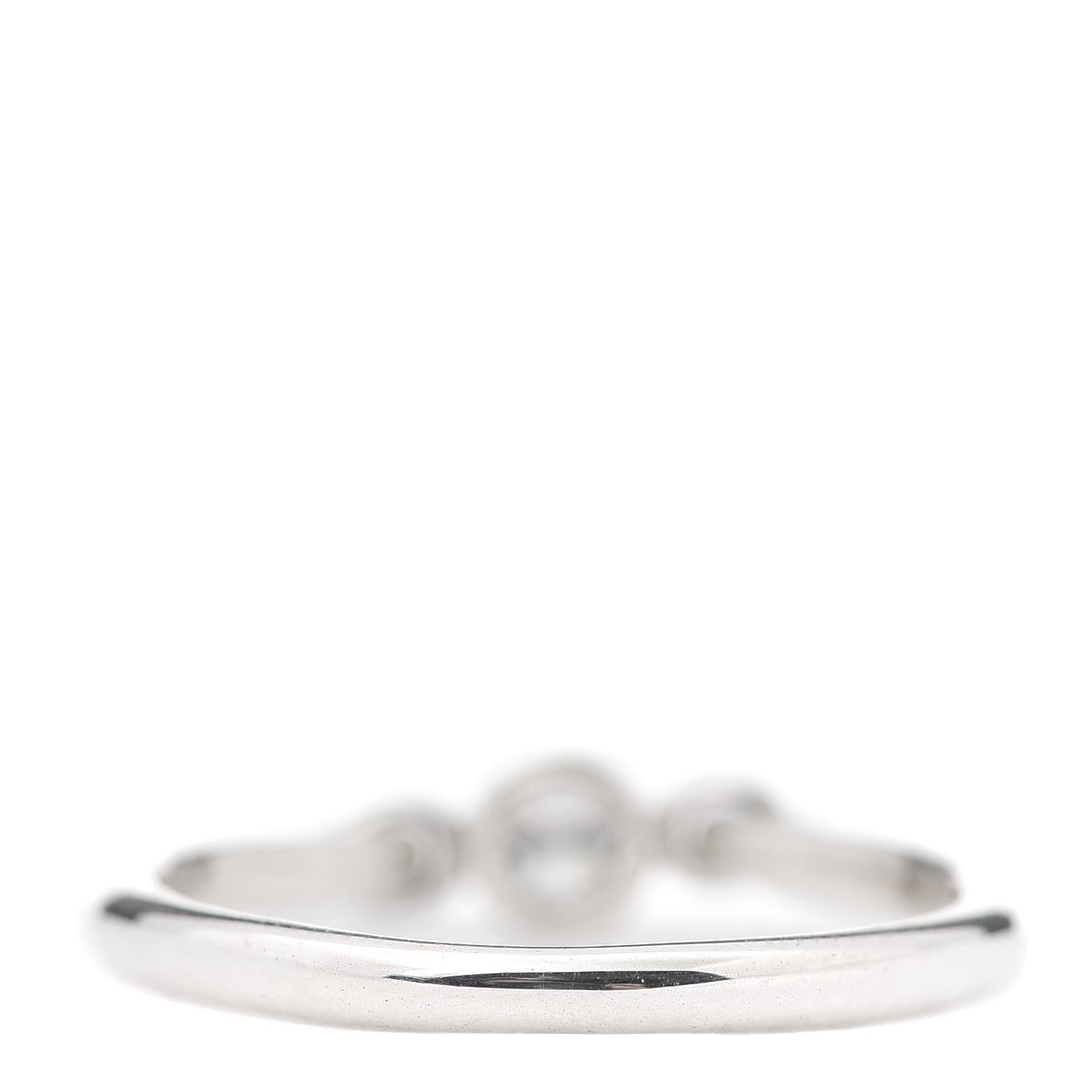 Tiffany Sterling Silver Diamond Elsa Peretti Swan Ring 49 5 3 of 6
