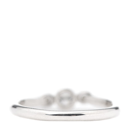 Tiffany Sterling Silver Diamond Elsa Peretti Swan Ring 49 5 3 of 6