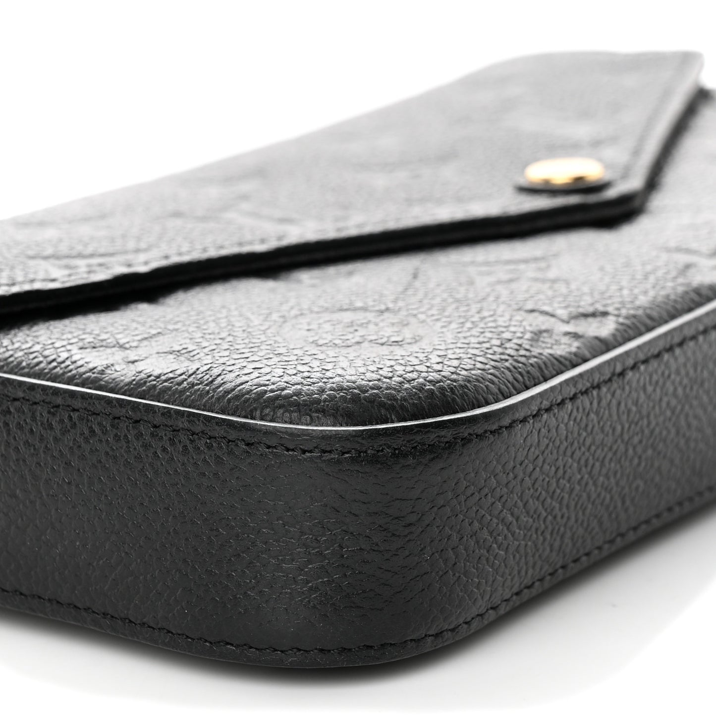 Empreinte Pochette Felicie Chain Wallet Black