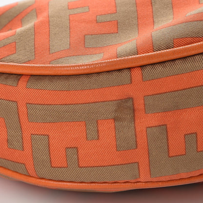 Fendi Zucca Hobo Orange 10 of 12