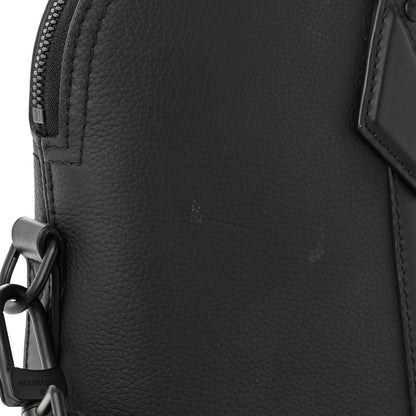 Louis Vuitton Calfskin Aerogram Takeoff Briefcase Black 10 of 11
