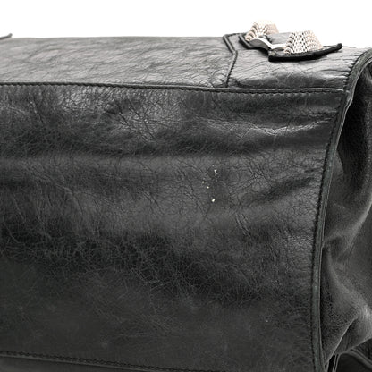 Balenciaga Agneau Giant 21 Silver Hardware Folder Black 15 of 16