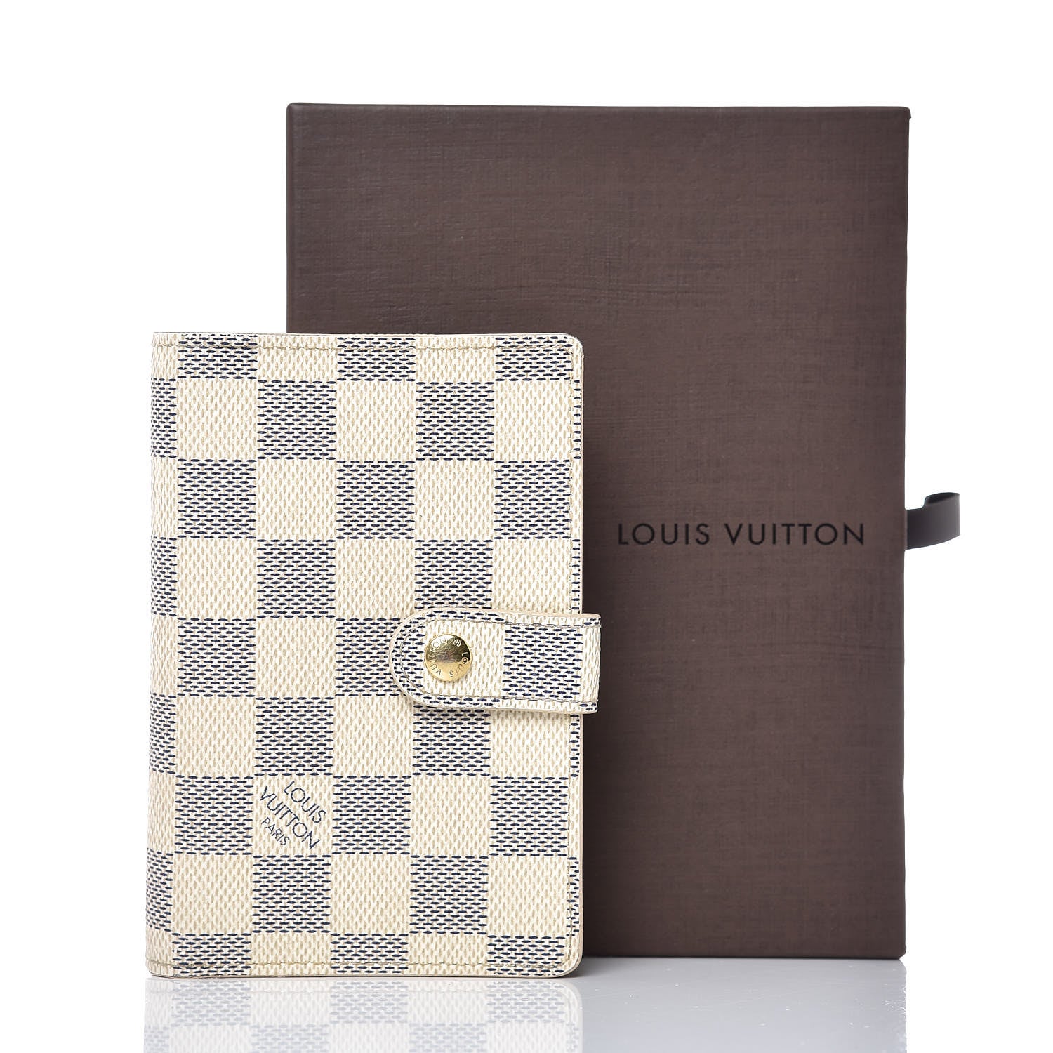 Louis Vuitton Damier Azur French Purse Wallet 10 of 10