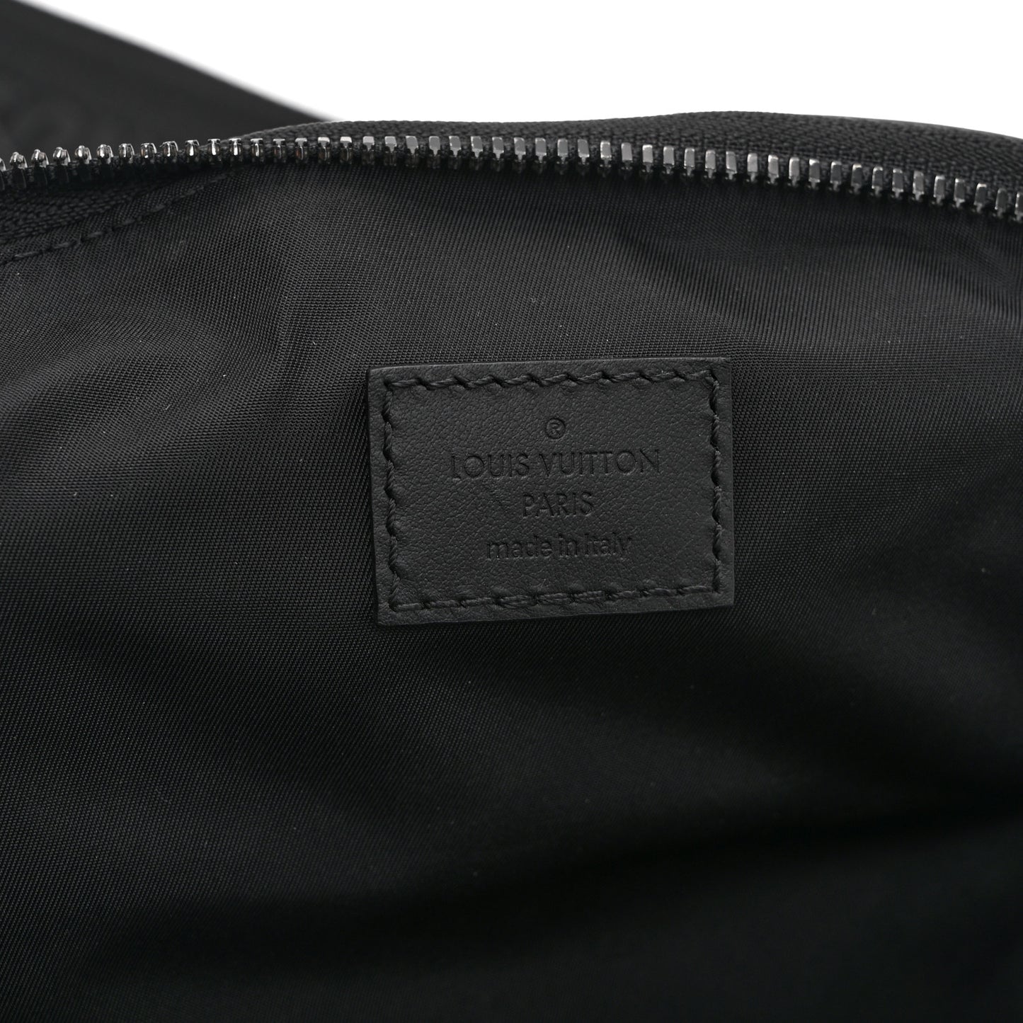 Calfskin Monogram Spotlight Comet Bumbag Black Borealis