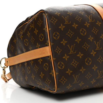 Louis Vuitton Monogram Keepall Bandouliere 50 8 of 16
