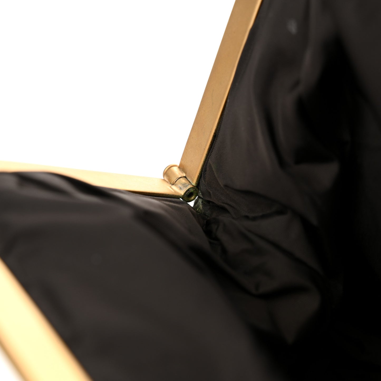 Nappa Matelasse Clutch Cognac