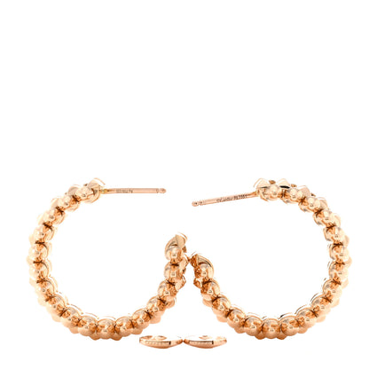 Cartier 18K Pink Gold Clash de Cartier Double Row Earrings 3 of 4