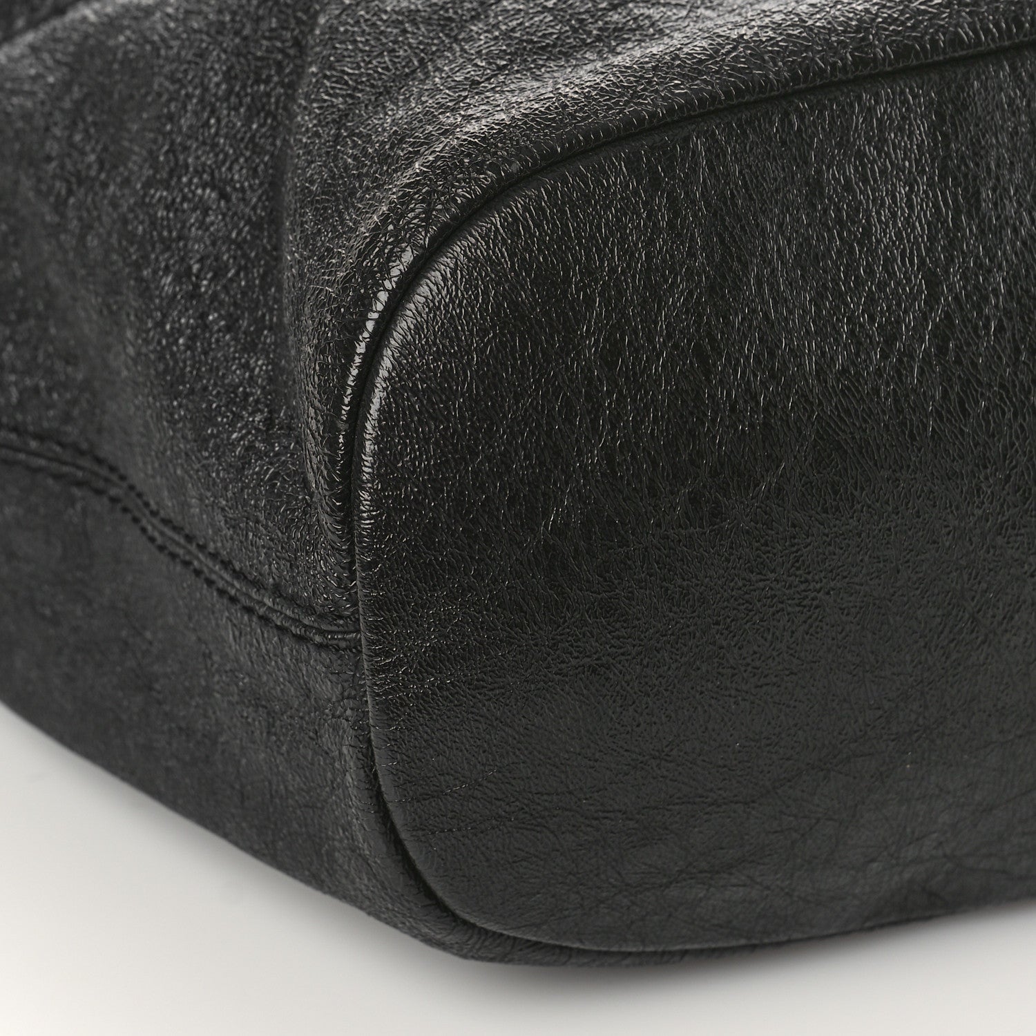 Givenchy Glazed Pebbled Calfskin Medium Nightingale Black 7 of 12