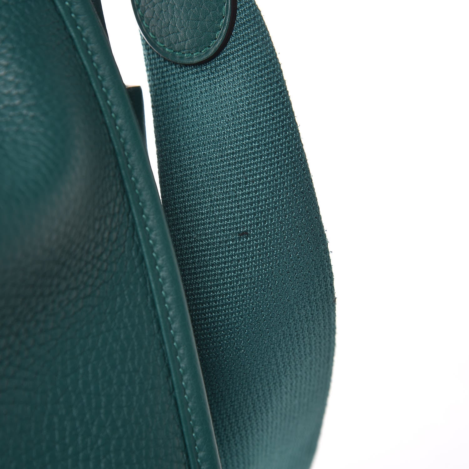 Hermes Taurillon Clemence Evelyne III PM Malachite 9 of 11