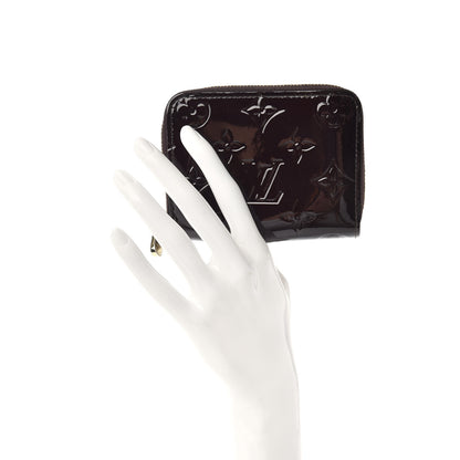 Louis Vuitton Vernis Zippy Coin Purse Wallet Amarante 2 of 7