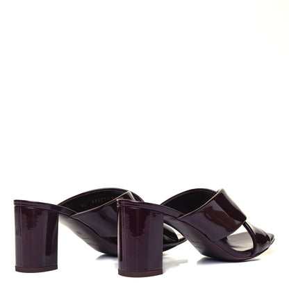 Saint Laurent Patent LouLou Mules 38 Barolo 4 of 7