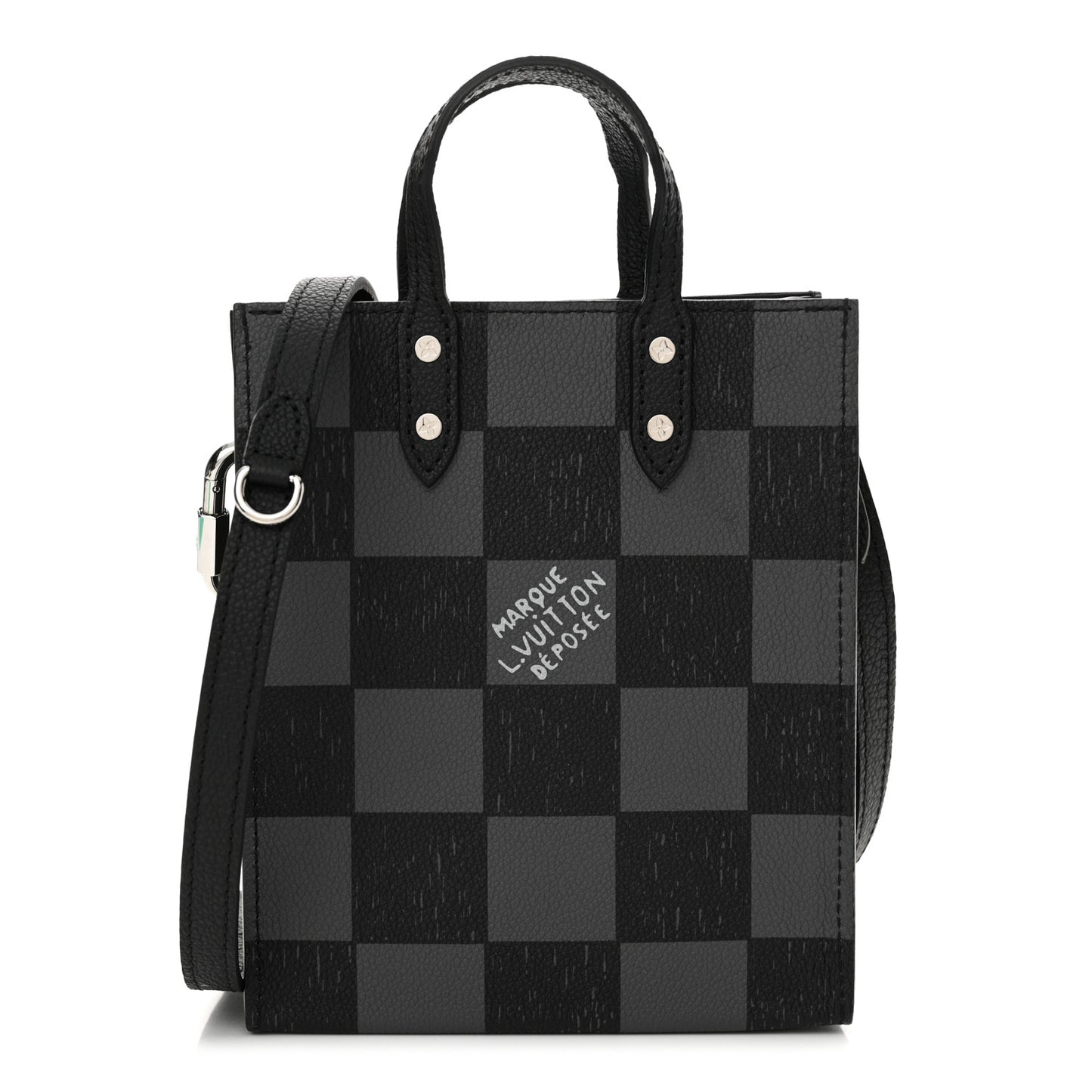 Damier Graphite Sac Plat XS Black