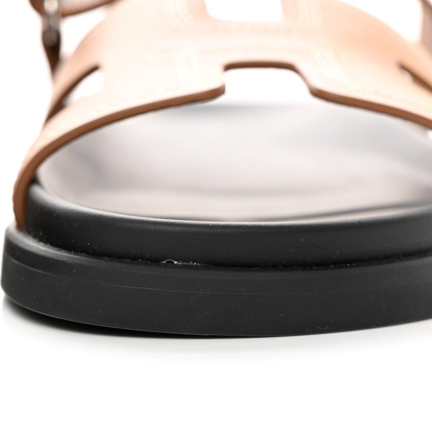 Calfskin Embroidered Womens Chypre Sandals 38 Natural