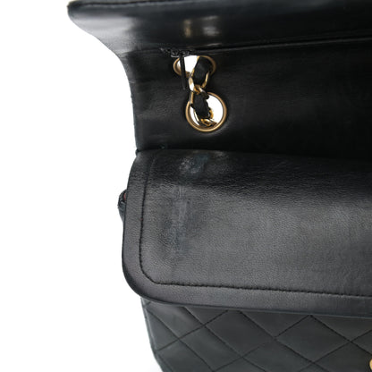 Chanel Lambskin Quilted Small Double Flap Black 14 of 19