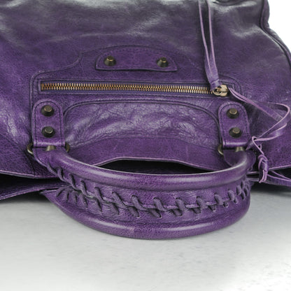 Balenciaga Agneau Classic Hardware Velo Dark Violet 5 of 9