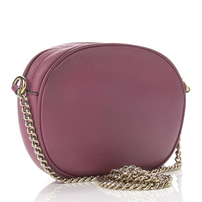 Gucci Cellarius Calfskin Mini Soho Chain Bag Peonia Flower 3 of 16