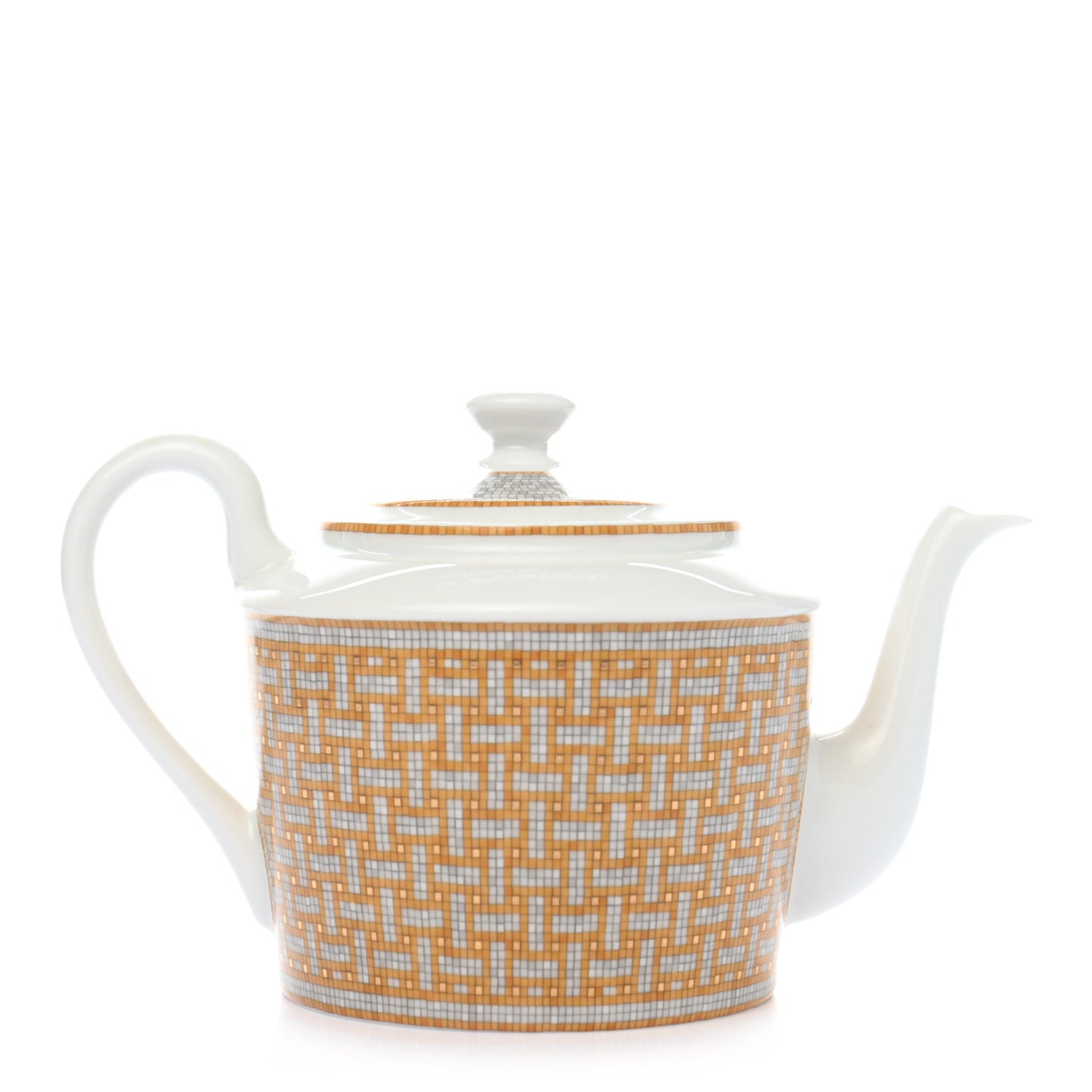 Porcelain 24 Gold Mosaique Teapot