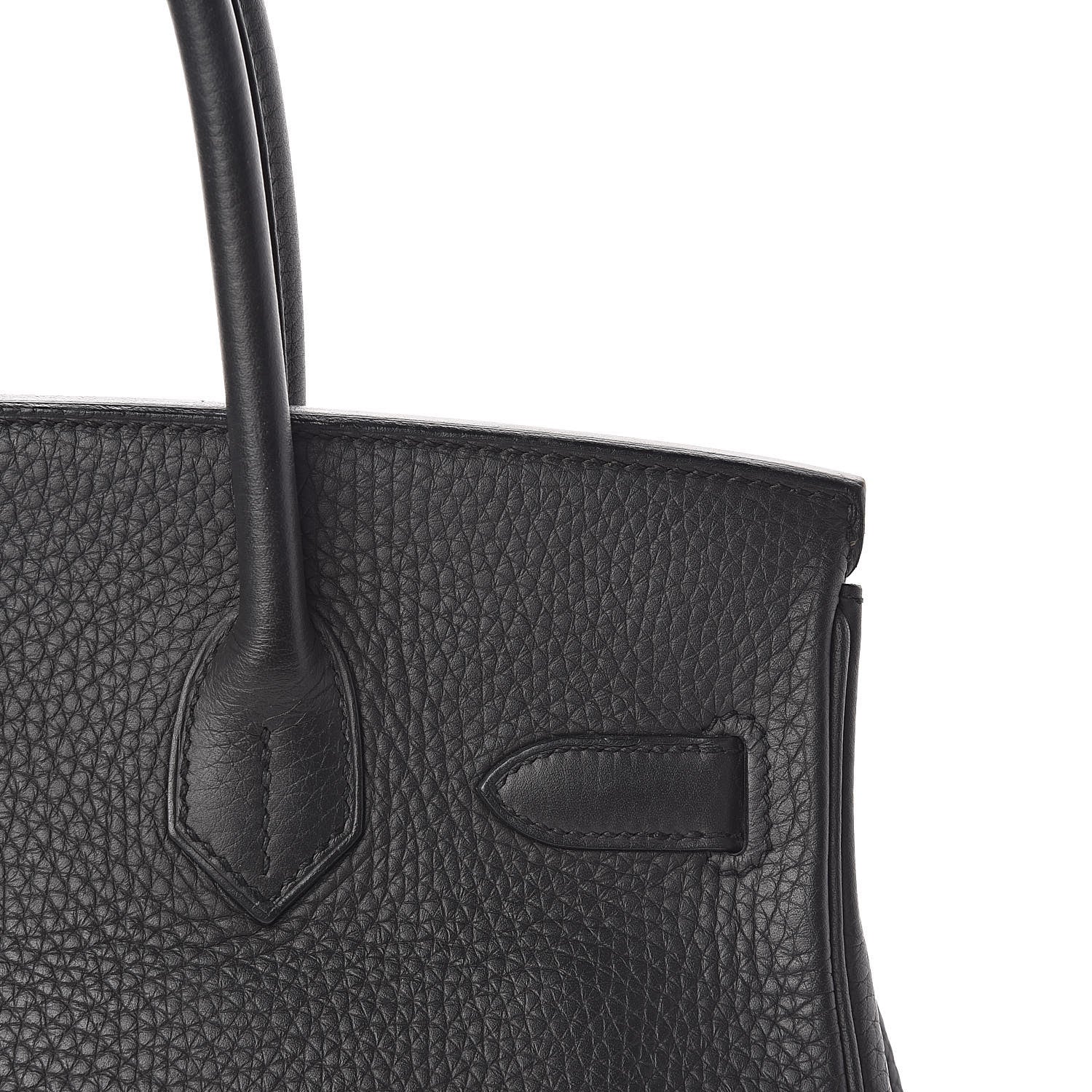 Hermes Taurillon Clemence Birkin 30 Plomb 30 of 32