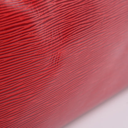 Louis Vuitton Epi Speedy 40 Castillan Red 10 of 10